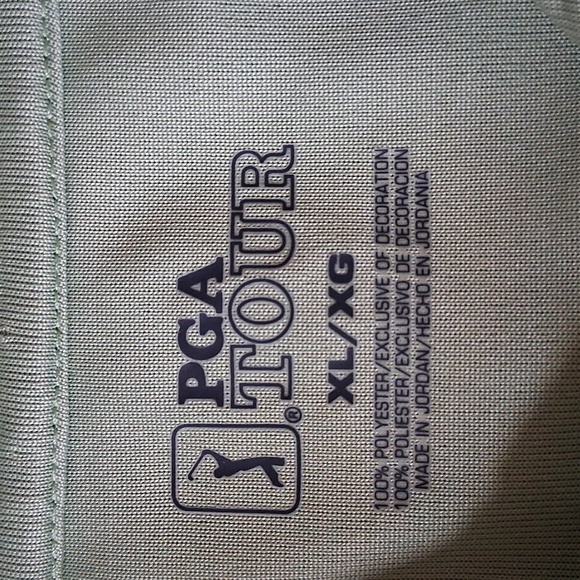PGA Tour Sage Green Polo Shirt - XL - Picture 3 of 13
